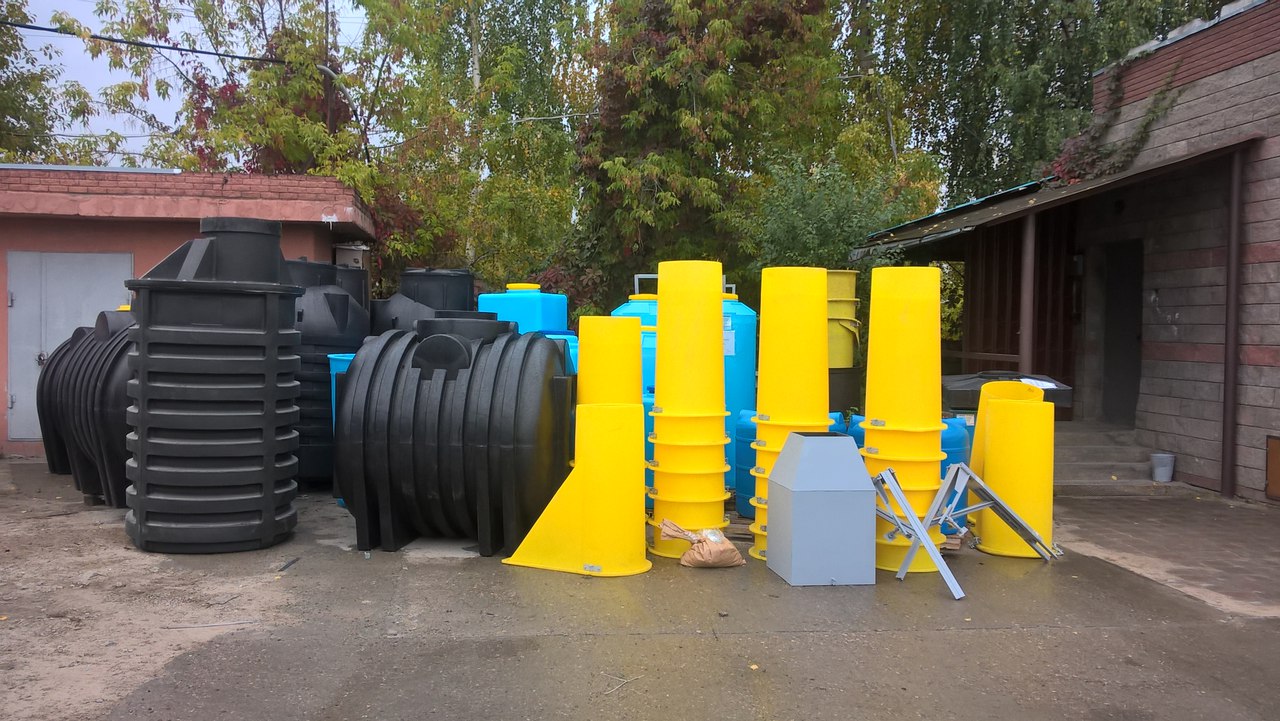 Горизонтальные накопительные септики