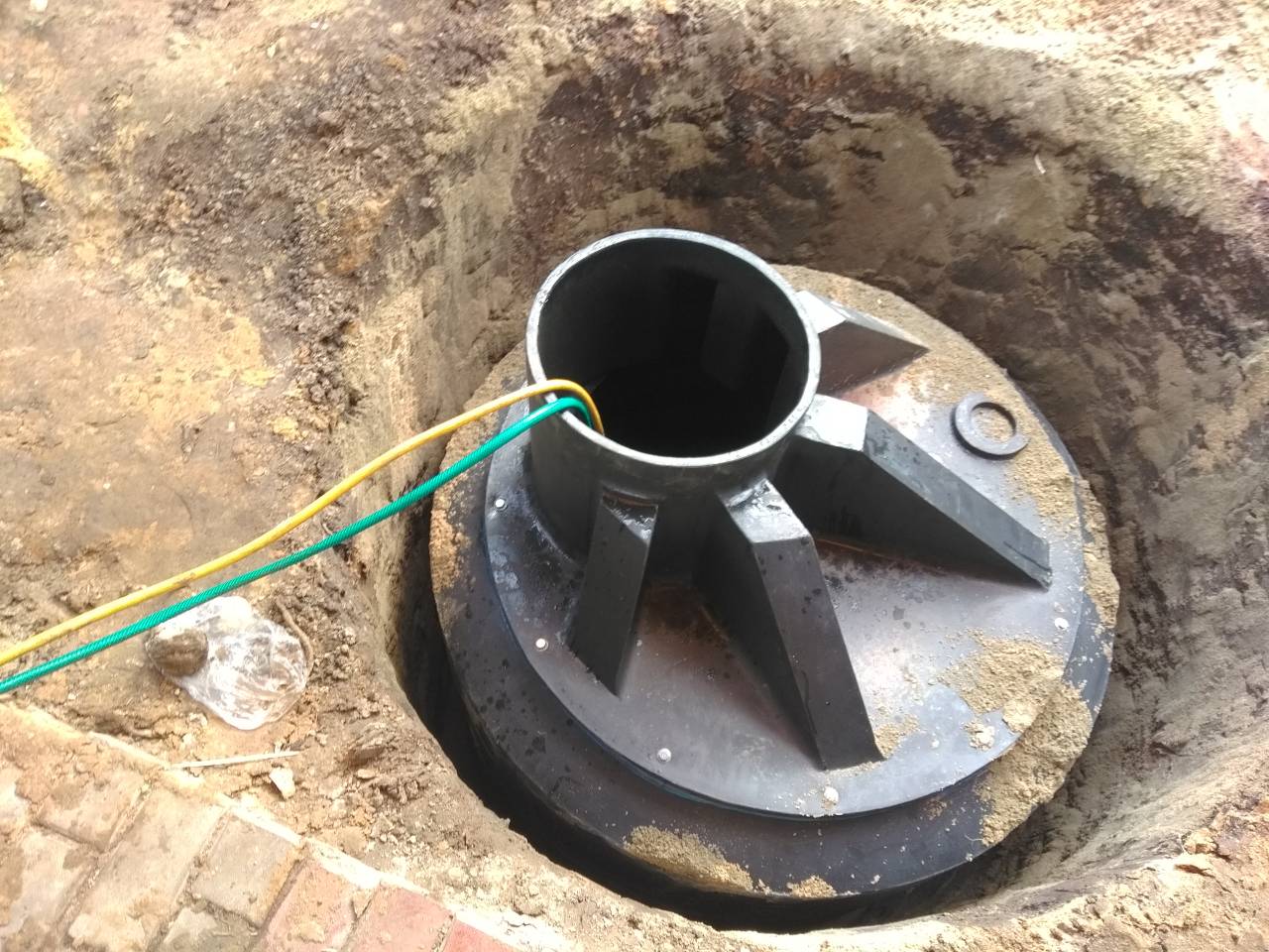 Вертикальные пластиковые накопительные септики