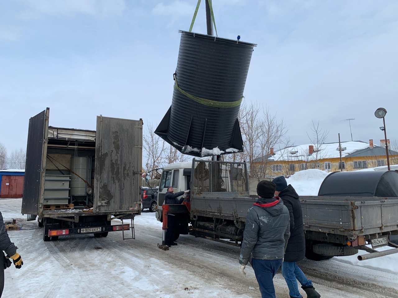 Пластиковые колодцы