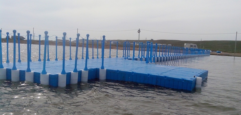 Понтоны пластиковые модульные