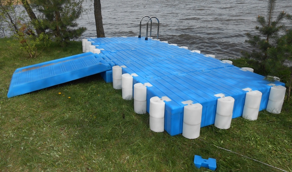 Понтоны пластиковые модульные