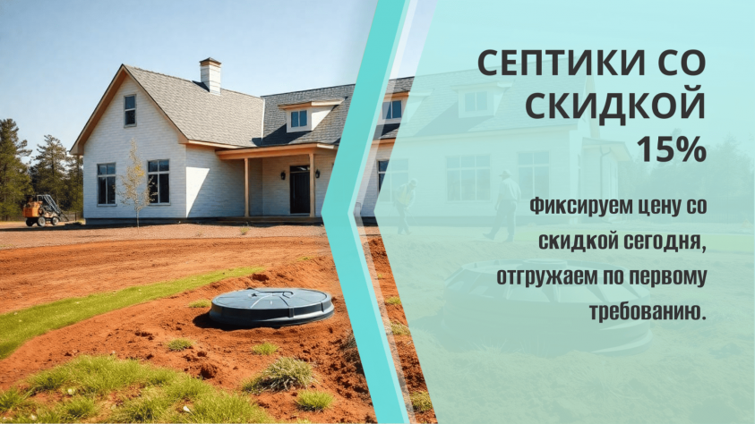 Акция по септикам