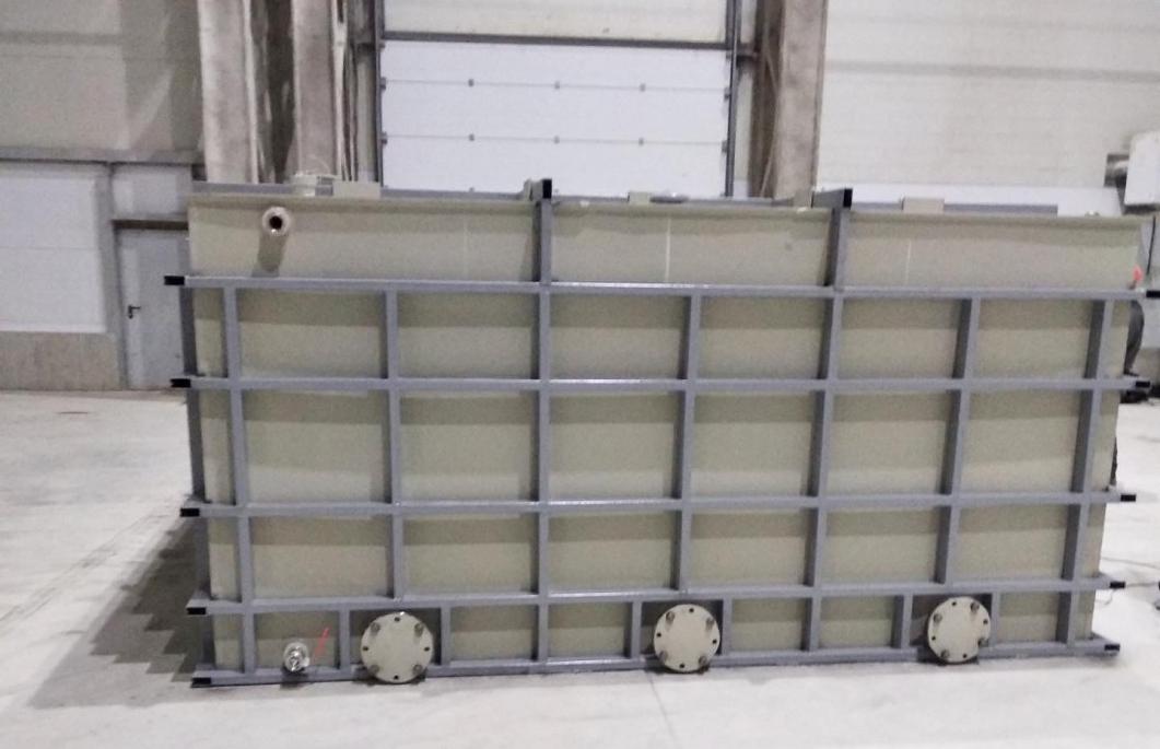 Изготовление емкости из полипропилена на объекте заказчика в Нижнем Новгороде