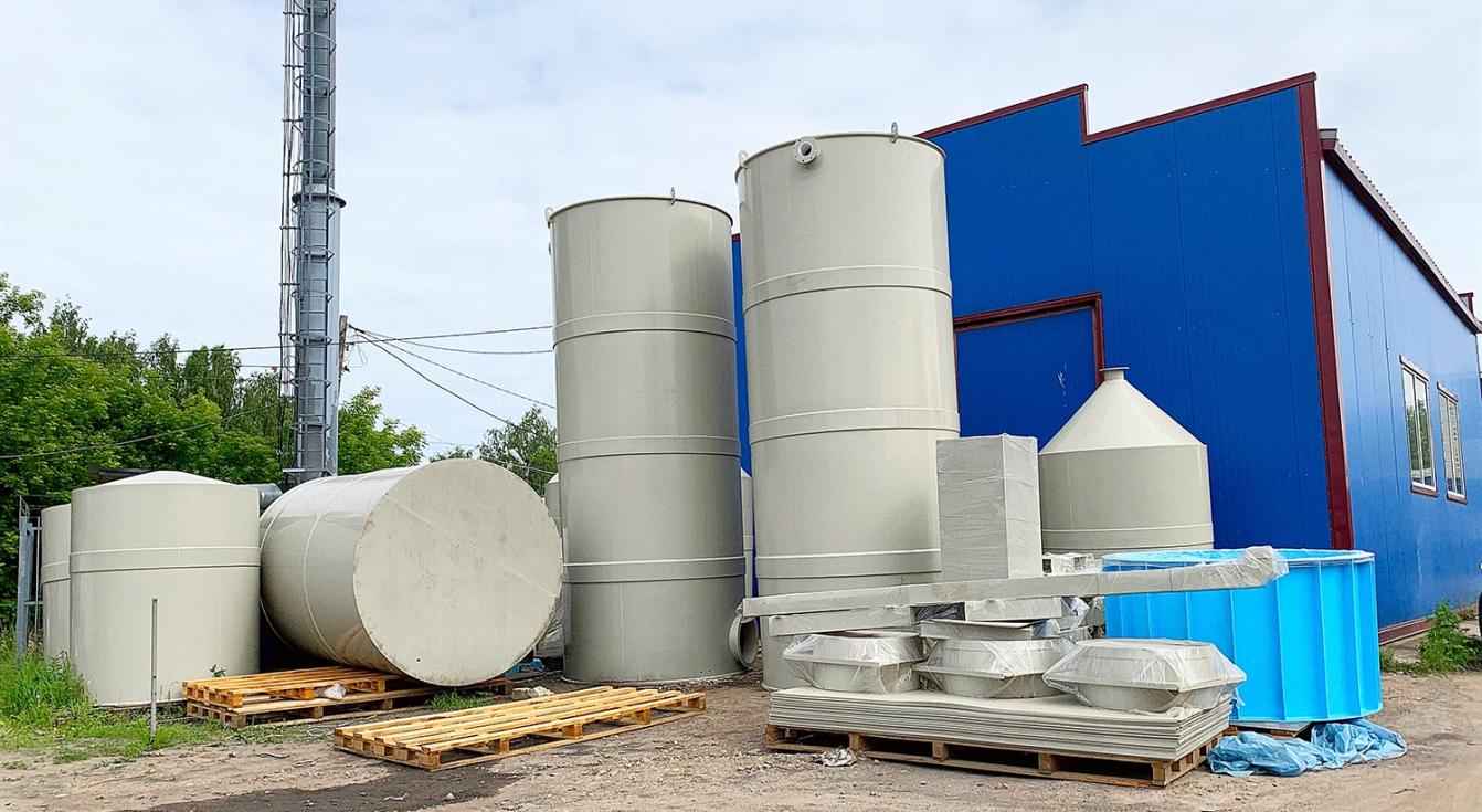 Производство емкостей из полипропилена и полиэтилена в Нижнем Новгороде. 